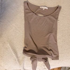 Small tank top, open back